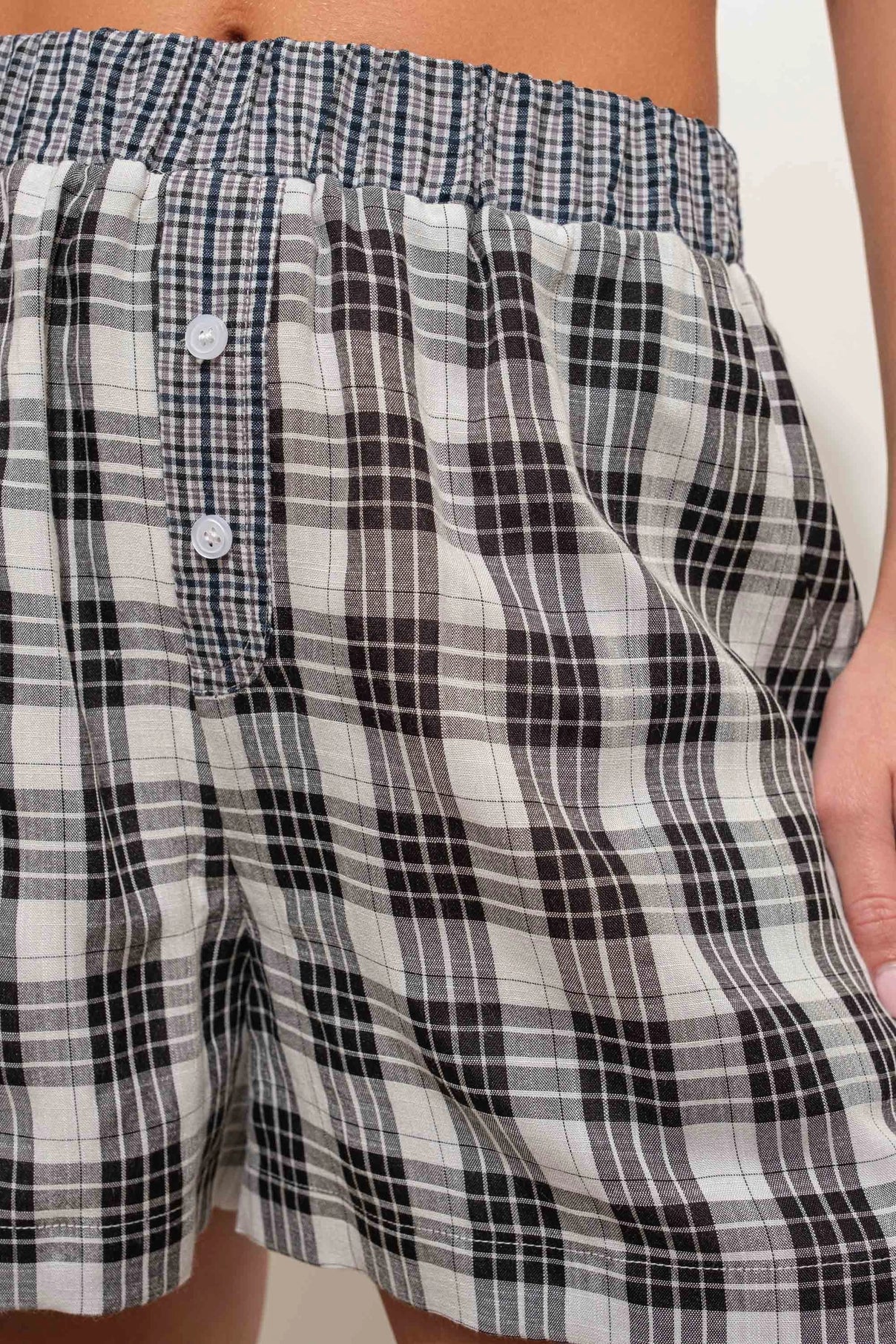 Comfy Days Plaid Boxer Shorts