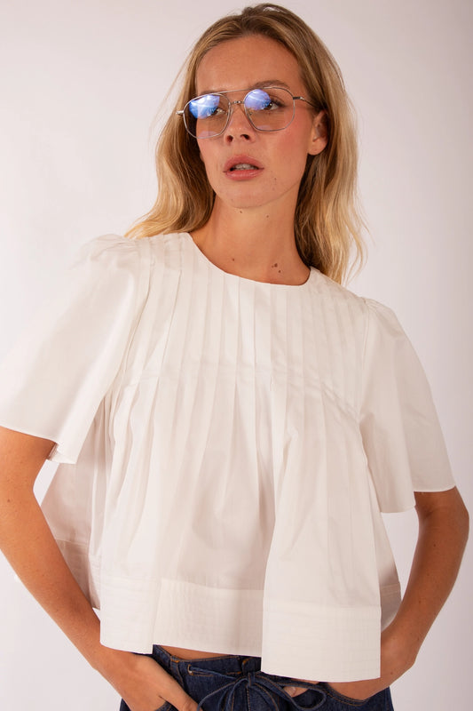 Grace Pleated Blouse