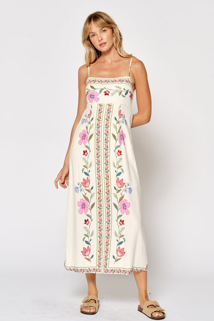 Spring Bloom Maxi Dress