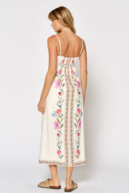 Spring Bloom Maxi Dress