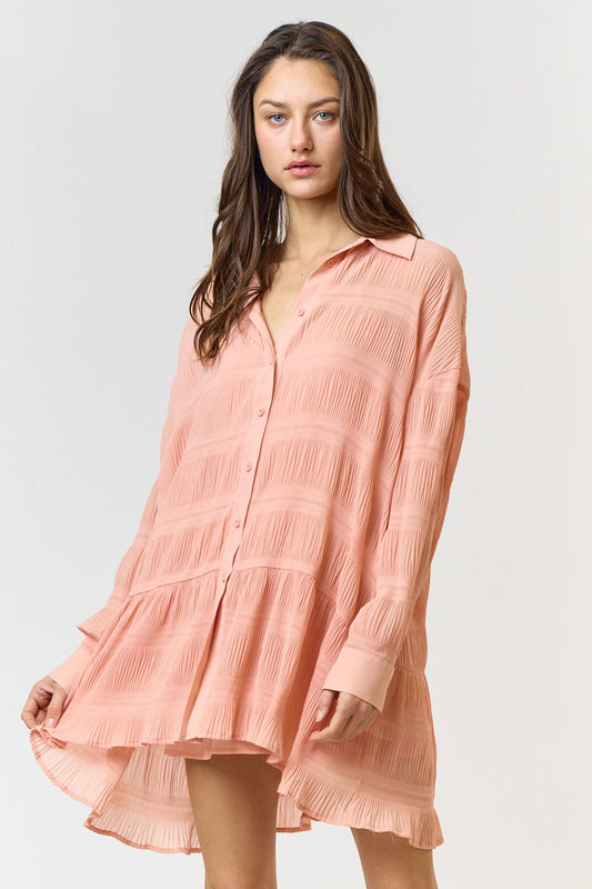 Golden Hour Shirt Dress