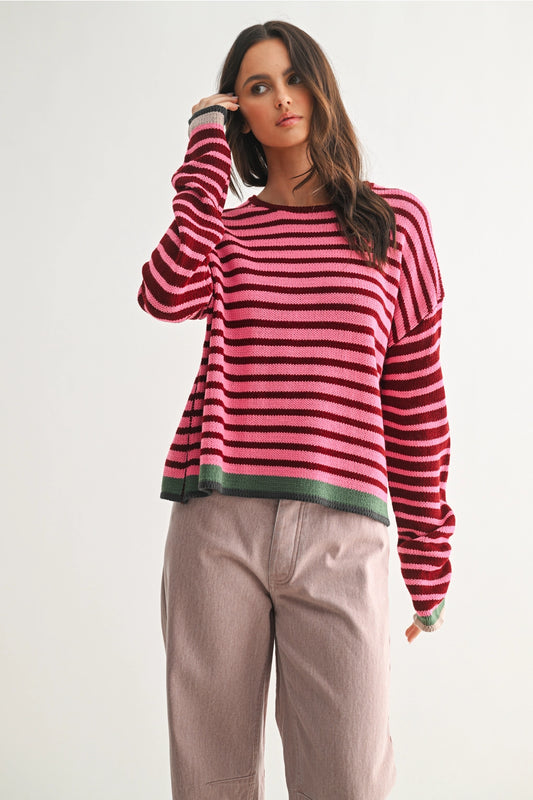 Berry Blush Sweater
