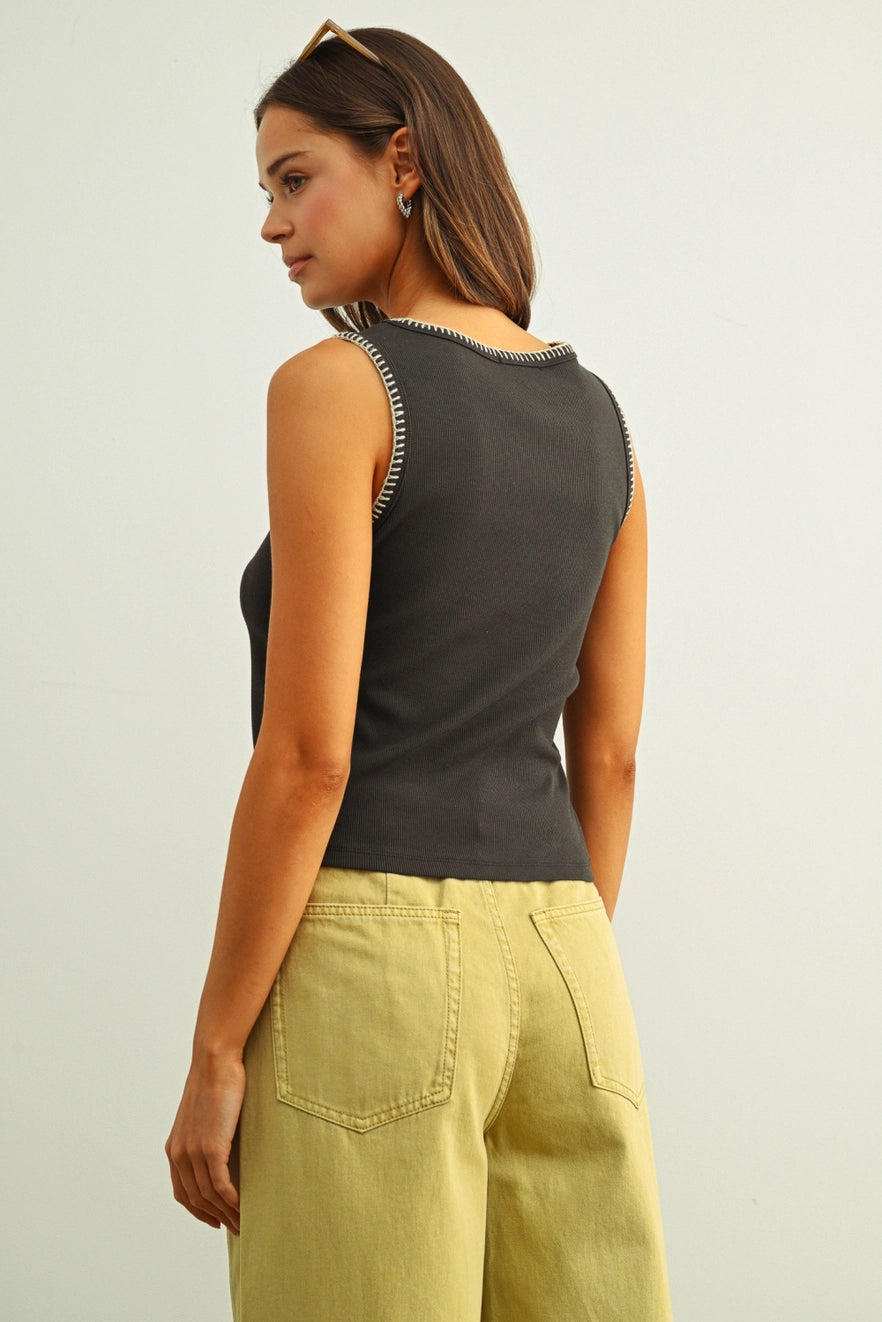 All Day Ribbed Tank