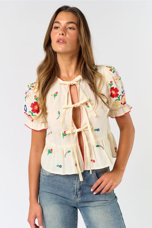 Charming Bloom Blouse