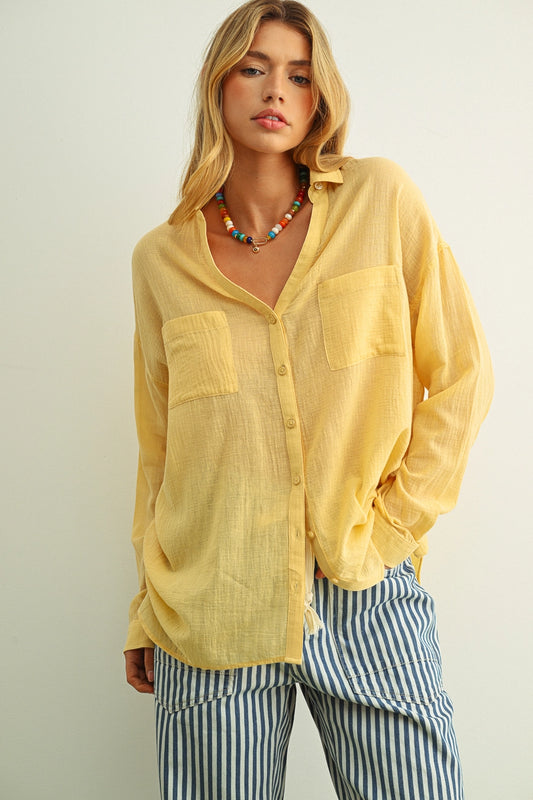 Sunshine Days Button Up